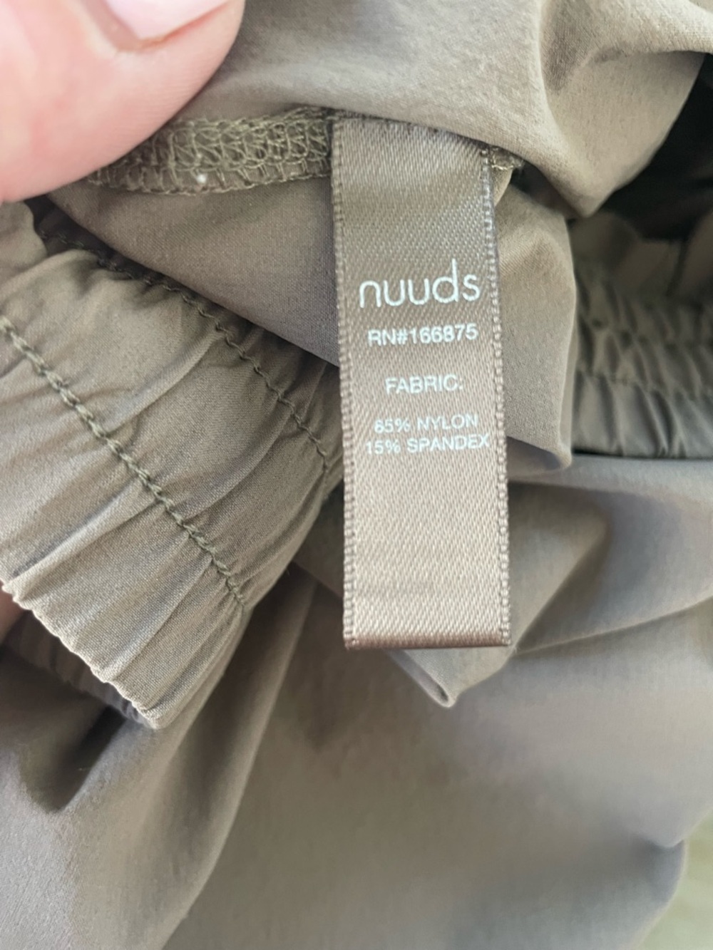 Nuuds Refine Jogger style 4 way stretch pant, elastic waist, pockets; XL - Picture 6 of 6